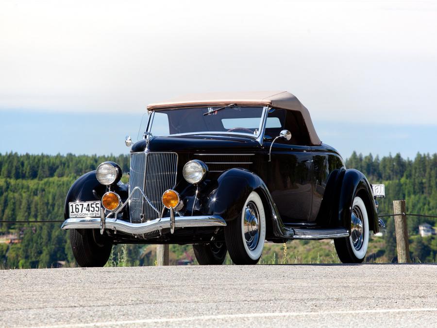  Ford V8 DeLuxe Roadster 1936 года  (фото 27 из 32)